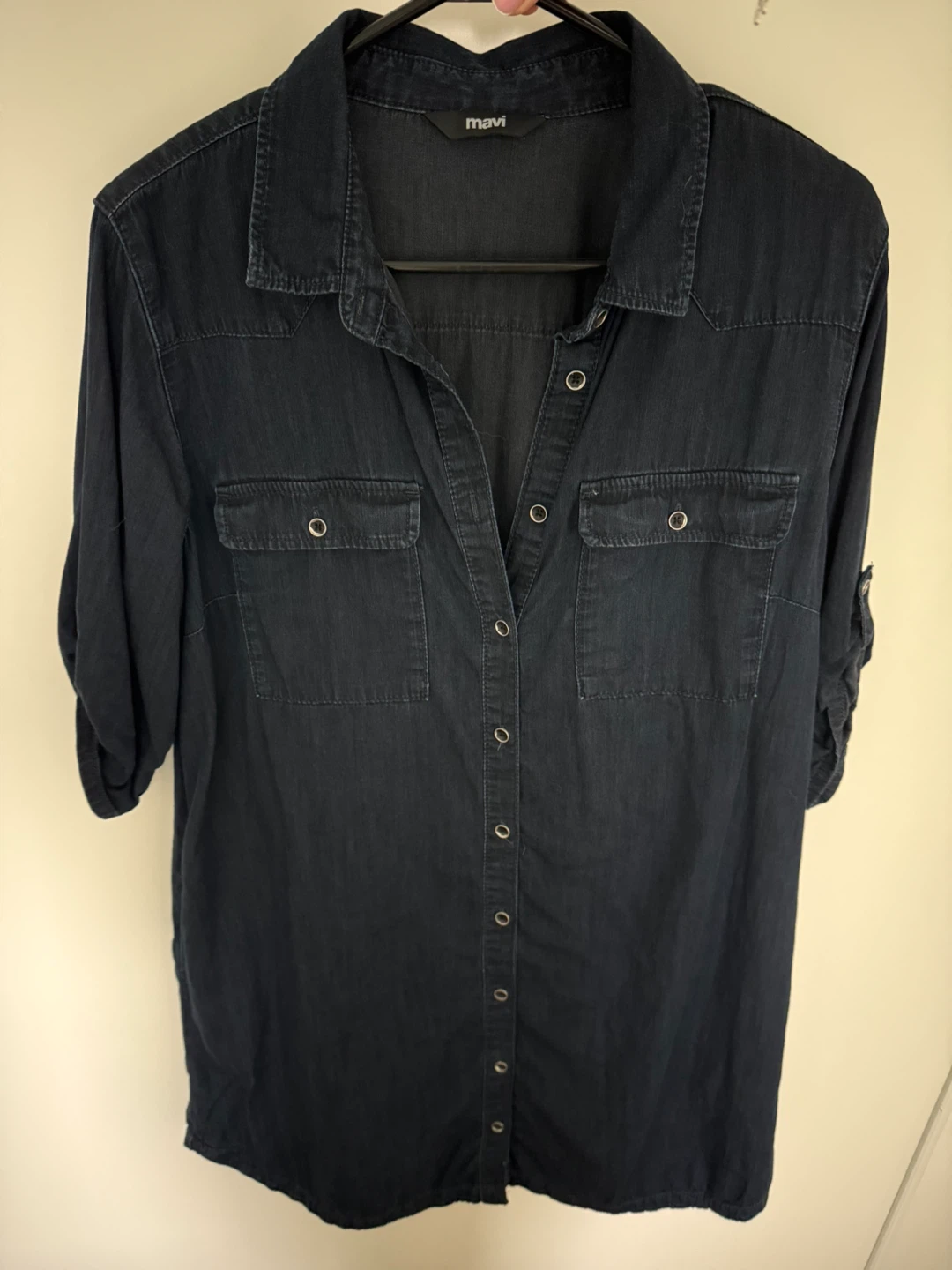 Denim dress