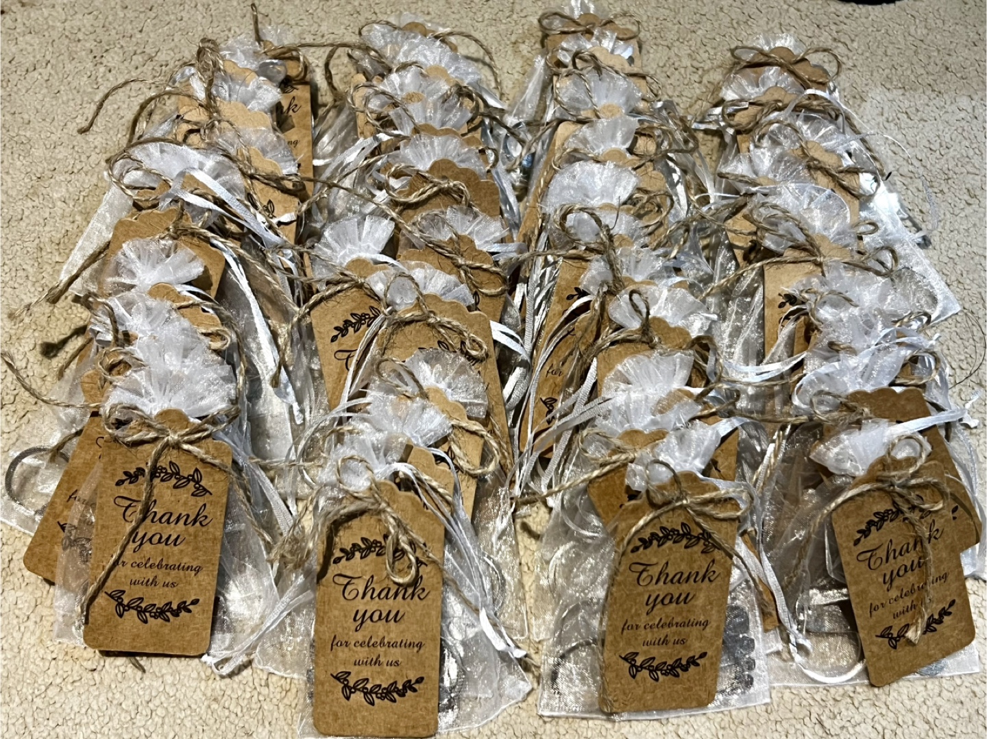 Foot Shaped Keychain Party Favors - Set of 50 - photo 2