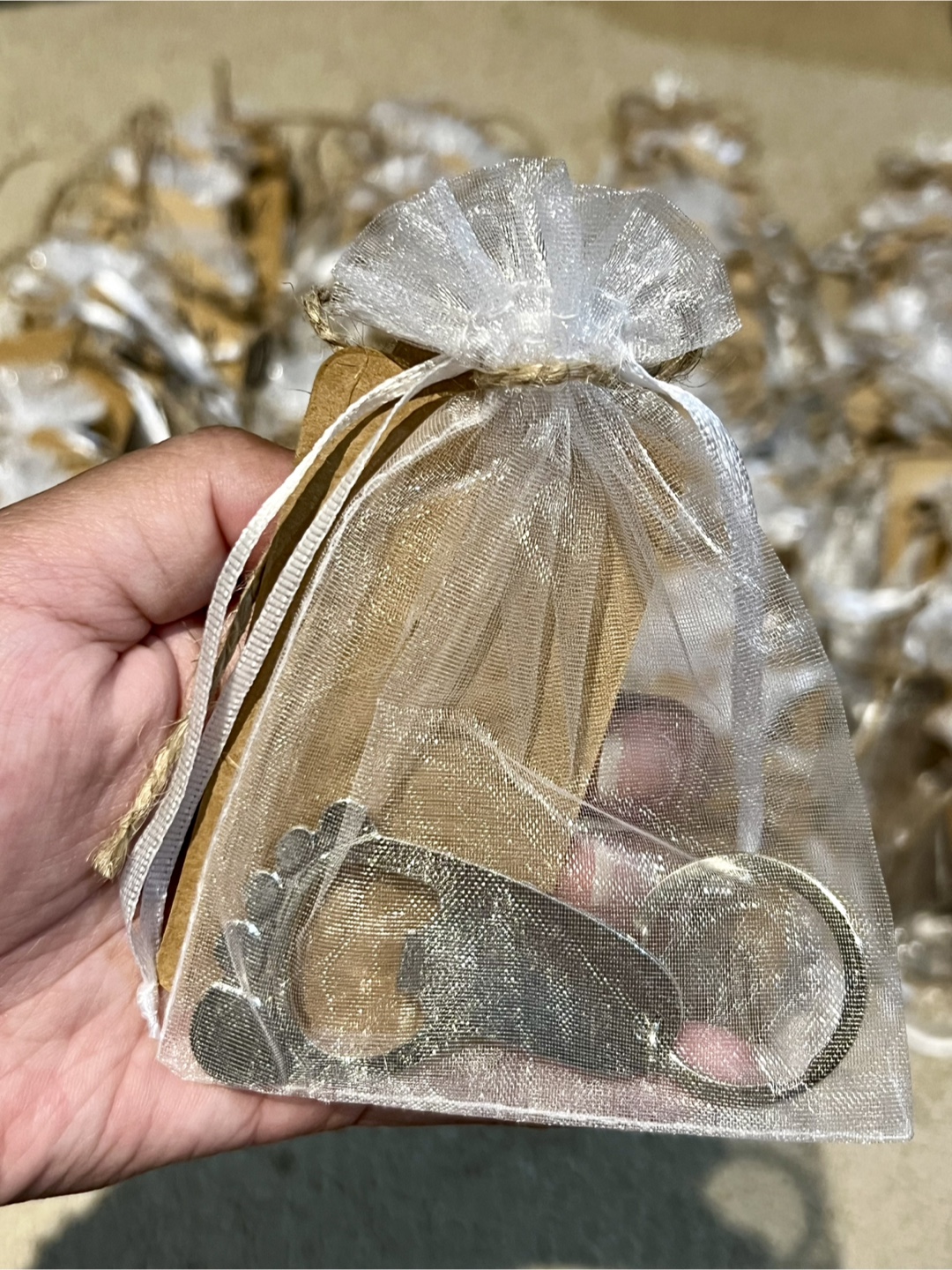 Foot Shaped Keychain Party Favors - Set of 50 - photo 4