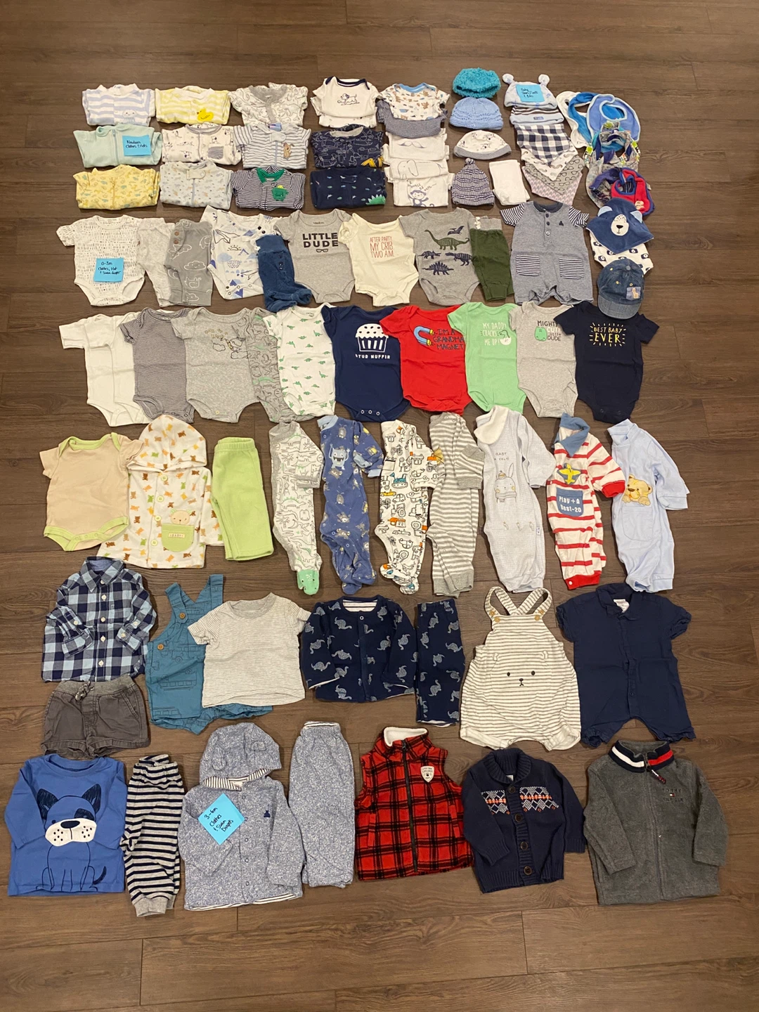 Baby Boys’ Clothing Bundle (0-6 Months)