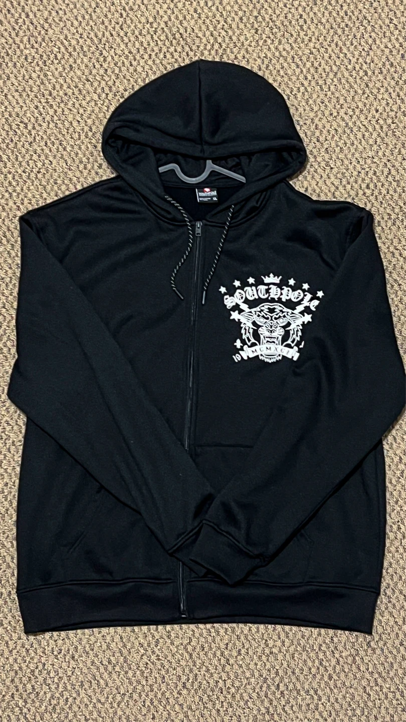 Southpole Zip Up Hoodie Size XL (fits L or smaller)