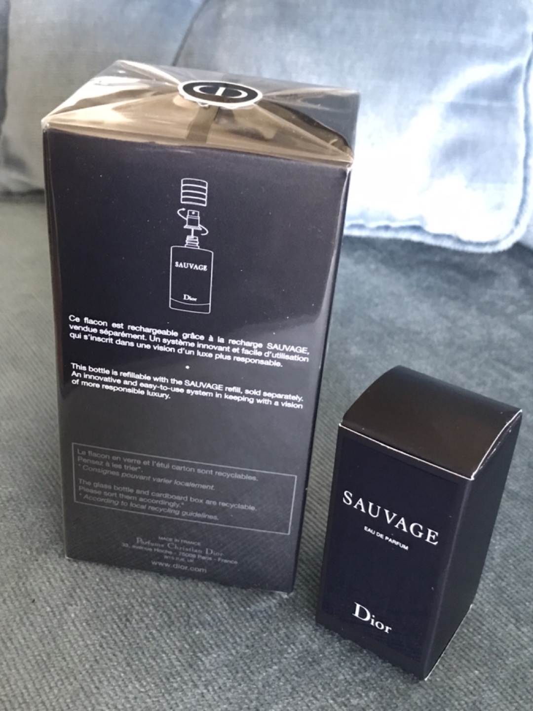 NEW: DIOR Sauvage Eau de Parfum 100ml +✨FREE New 10ml - photo 2