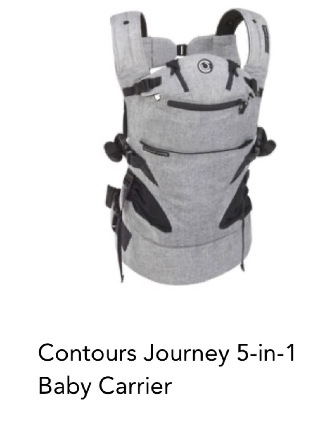 Contours Journey 5-in-1 Baby Carrier - photo 2