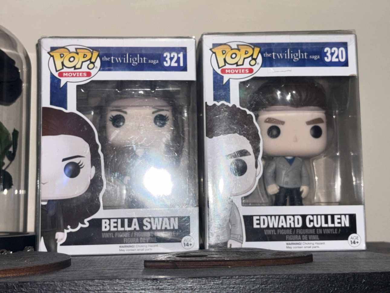 Funko Pop Bella and Edward