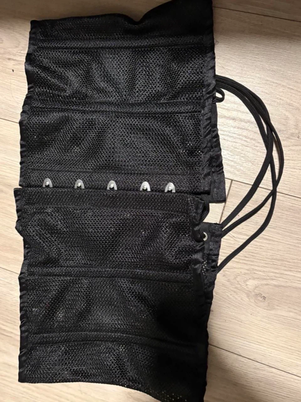 Black Corset with Lacing steel boned- 36 inches
