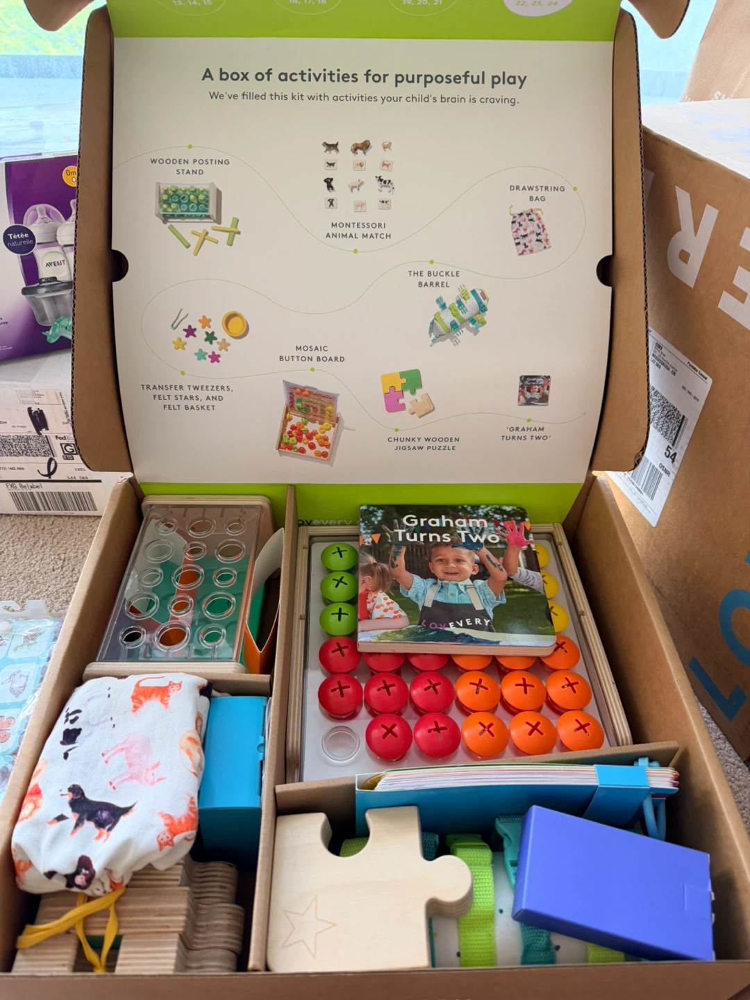LOVEVERY  Months 22, 23, 24+ The Companion Play Kit