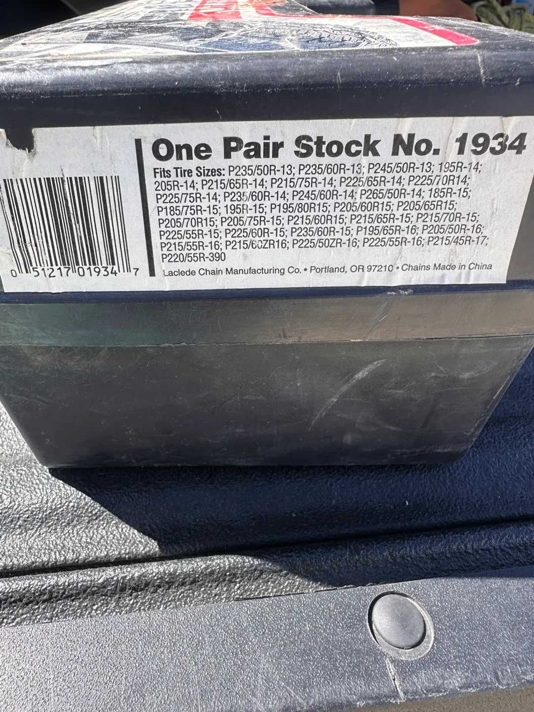 Laclede Sierra Cable Link Radial Tire Chains - photo 2