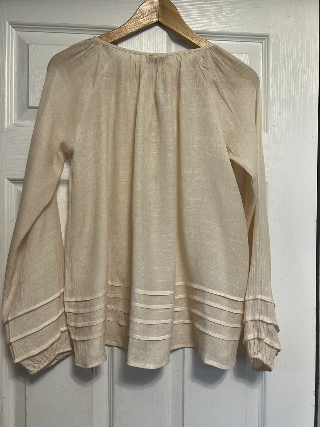 (New) YaYa & Co. Cream Blouse - photo 2
