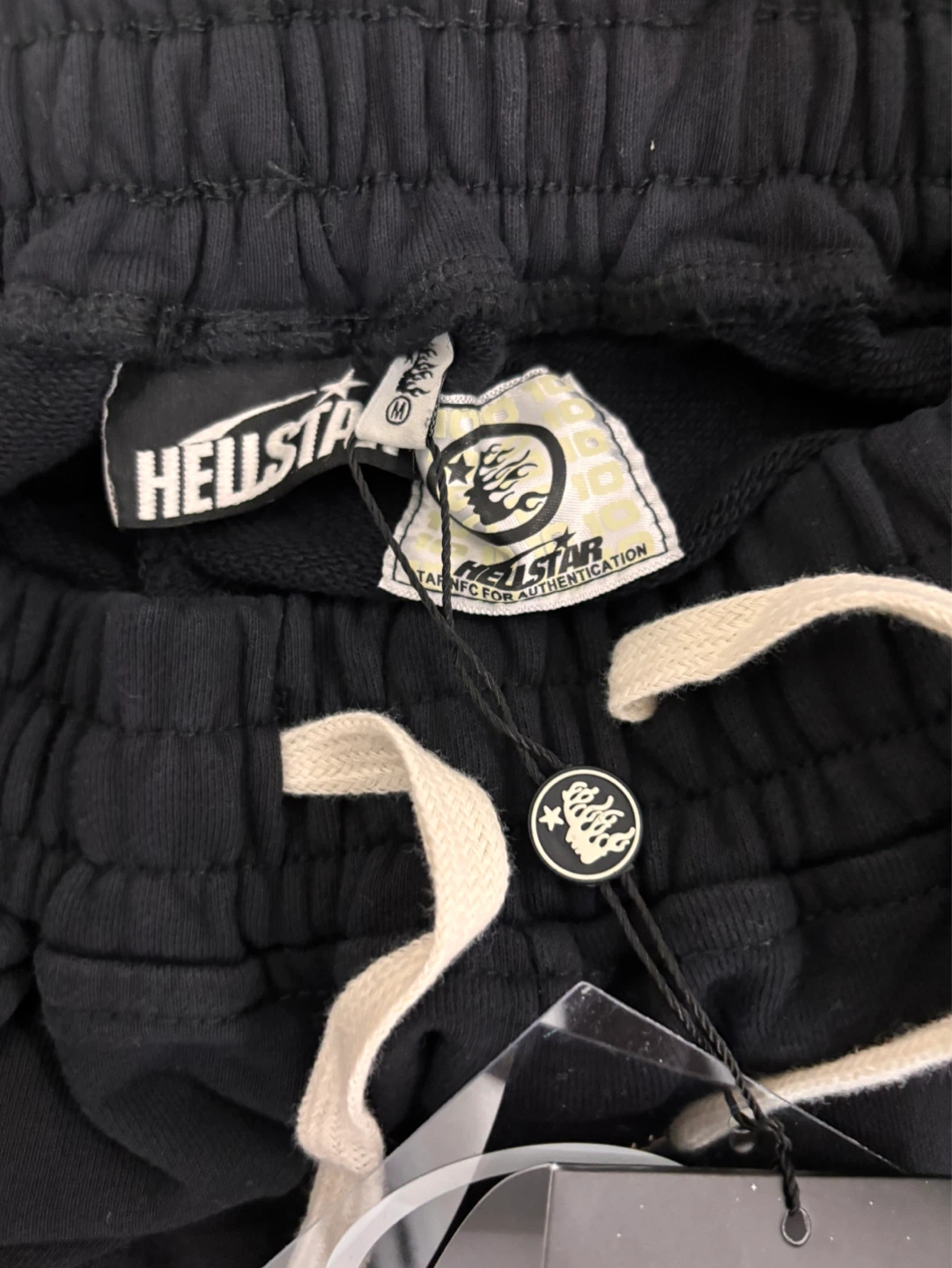 Hellstar Black Graphic Shorts - photo 3
