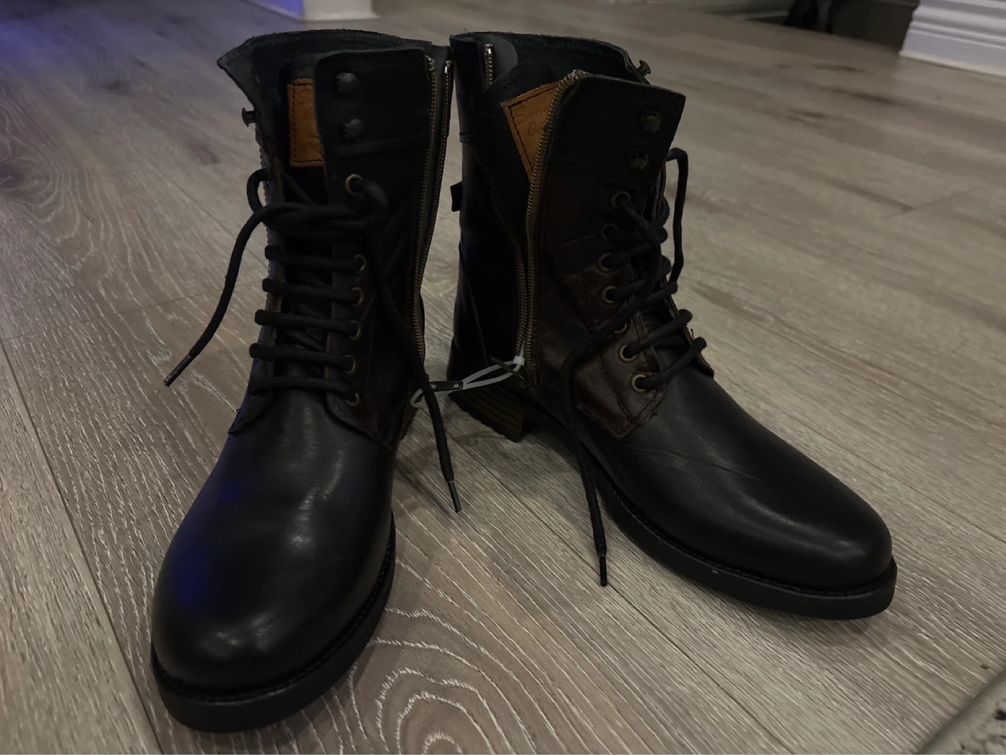 Brand New Seacoast Limited Memphis City 1957 Leather Boots