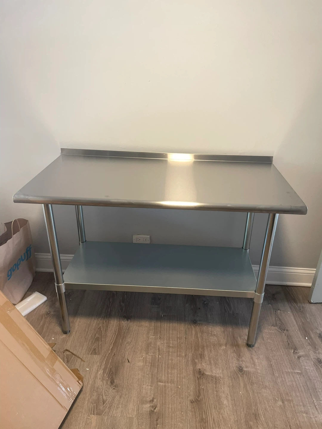 Stainless Steel Table for Prep & Work 24 x 48 Inches