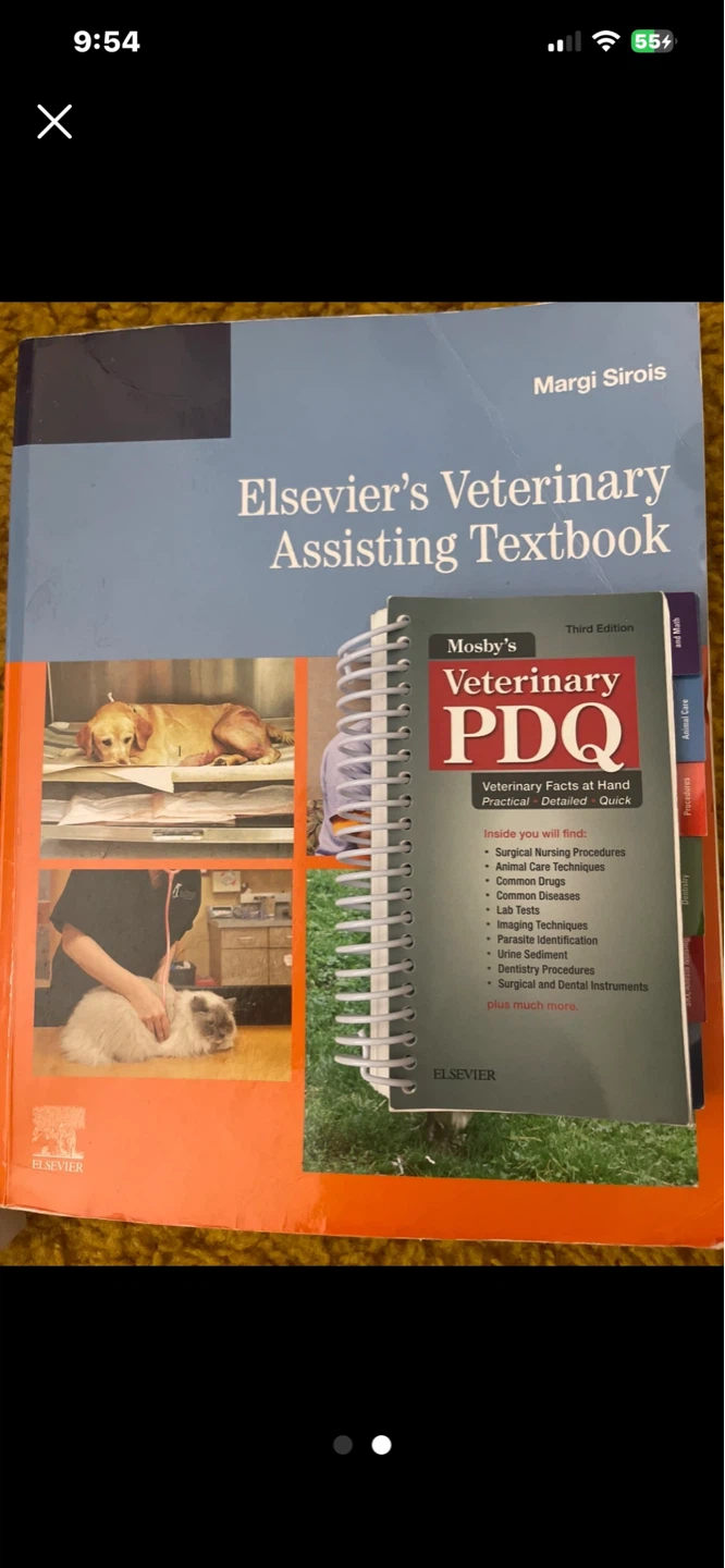 Veterinary textbook and PDQ