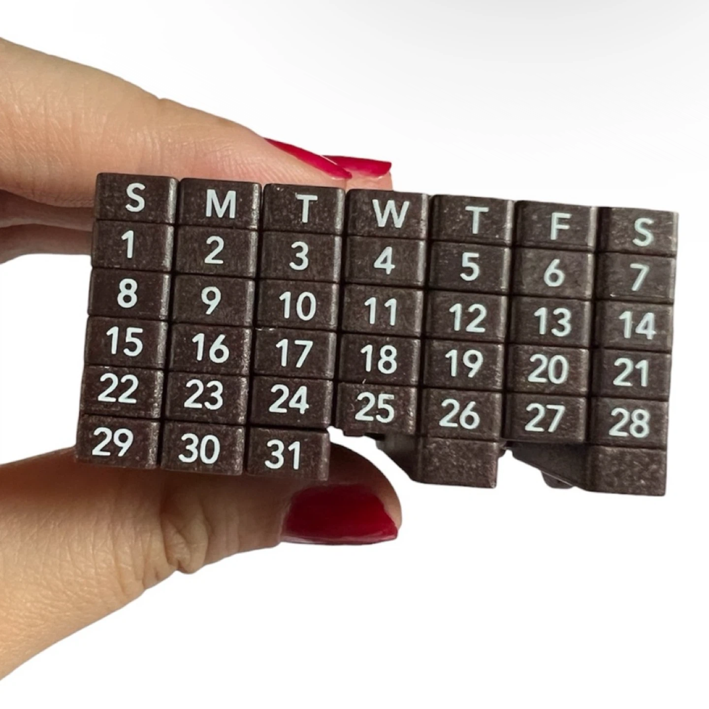 Shachihata Shachi-iro Perpetual Calendar Stamp
