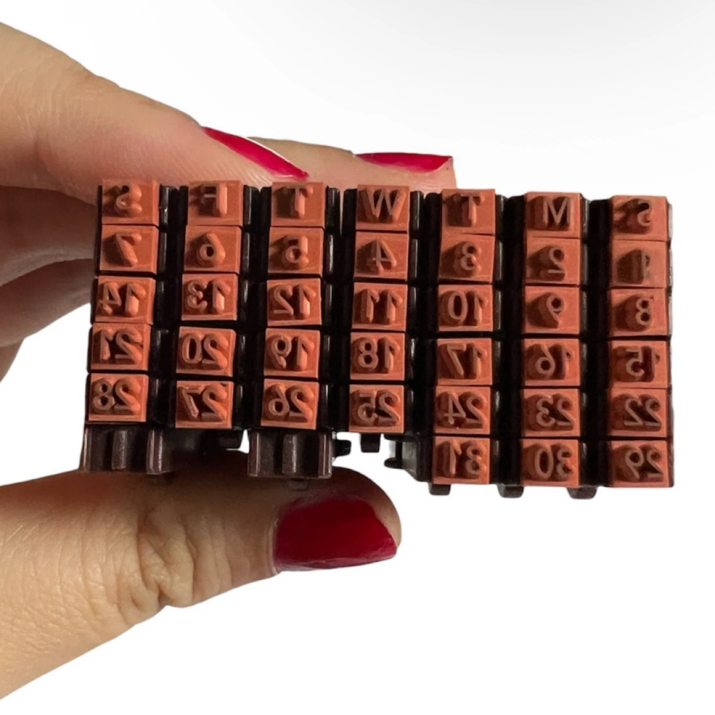 Shachihata Shachi-iro Perpetual Calendar Stamp - photo 2