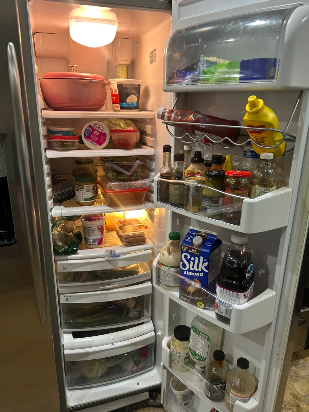GE Profile Side-by-Side Refrigerator - photo 2