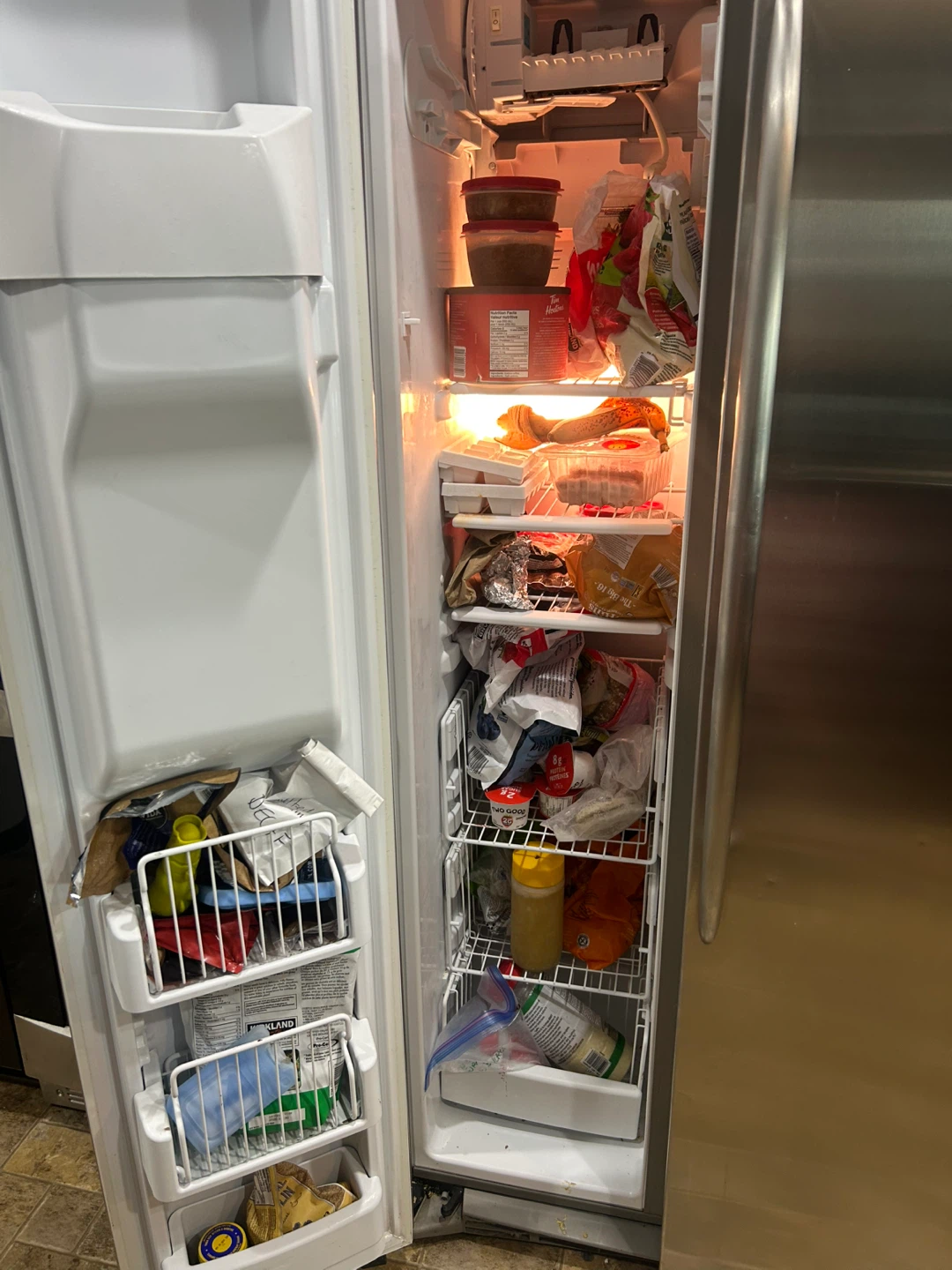 GE Profile Side-by-Side Refrigerator - photo 3
