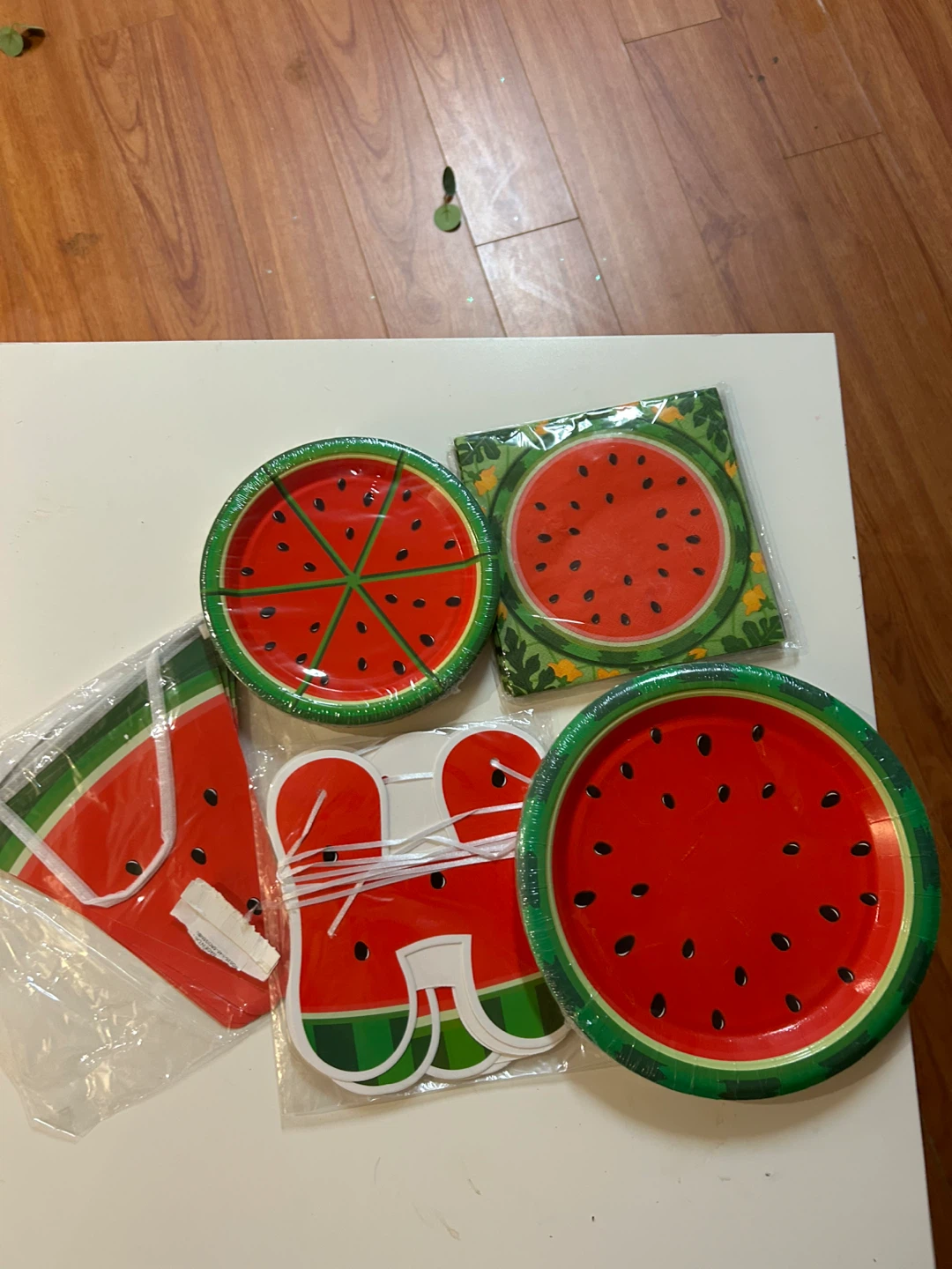 Watermelon Party Plates and Banner Set