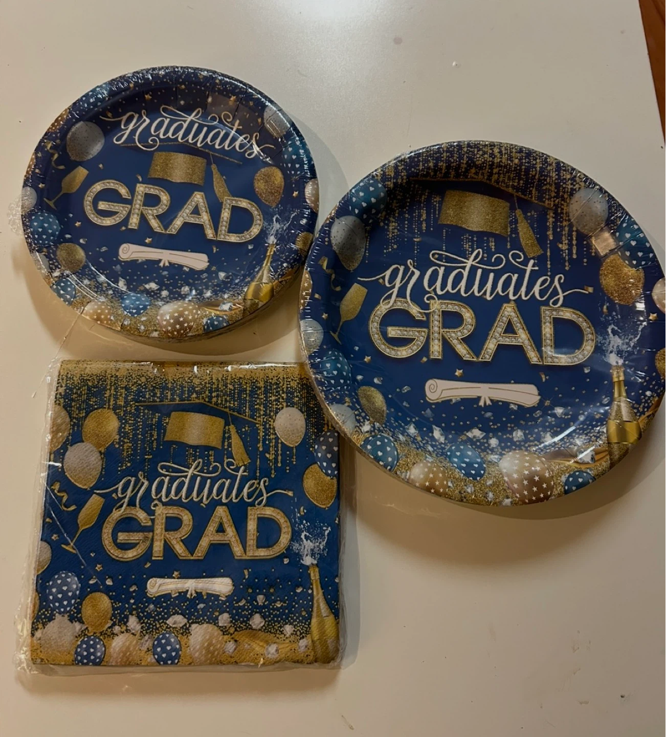 Graduation Party Plates & Napkins Set