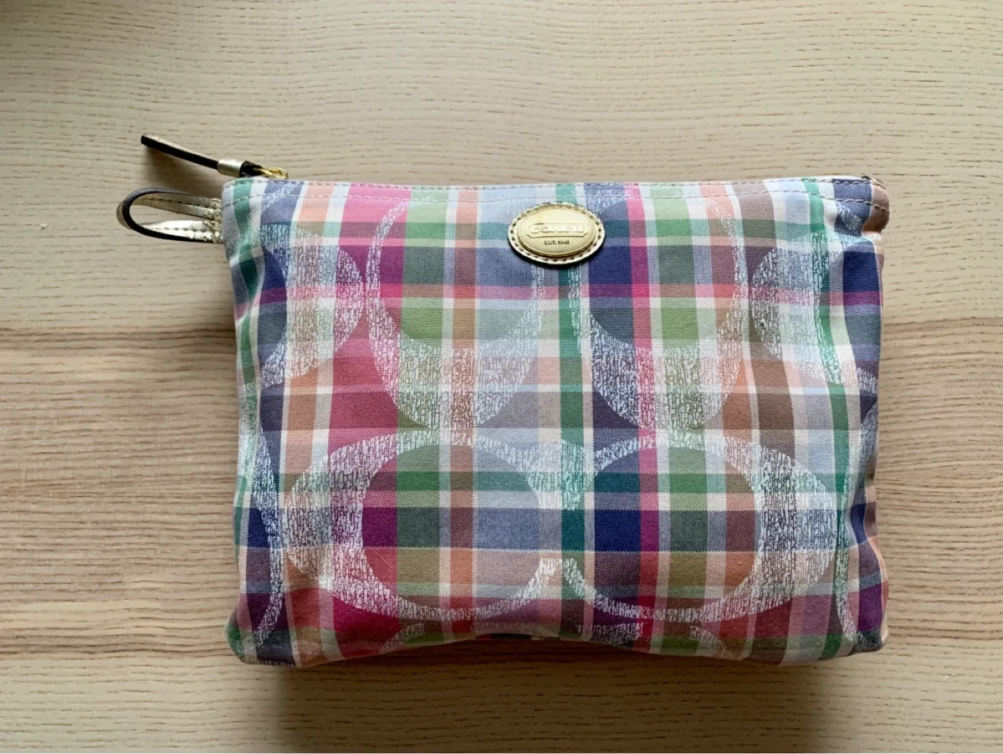 Brand New Coach Plaid Tote Bag - photo 3