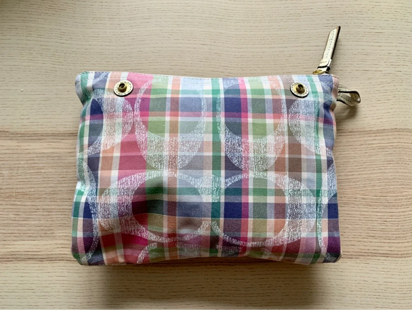 Brand New Coach Plaid Tote Bag - photo 2