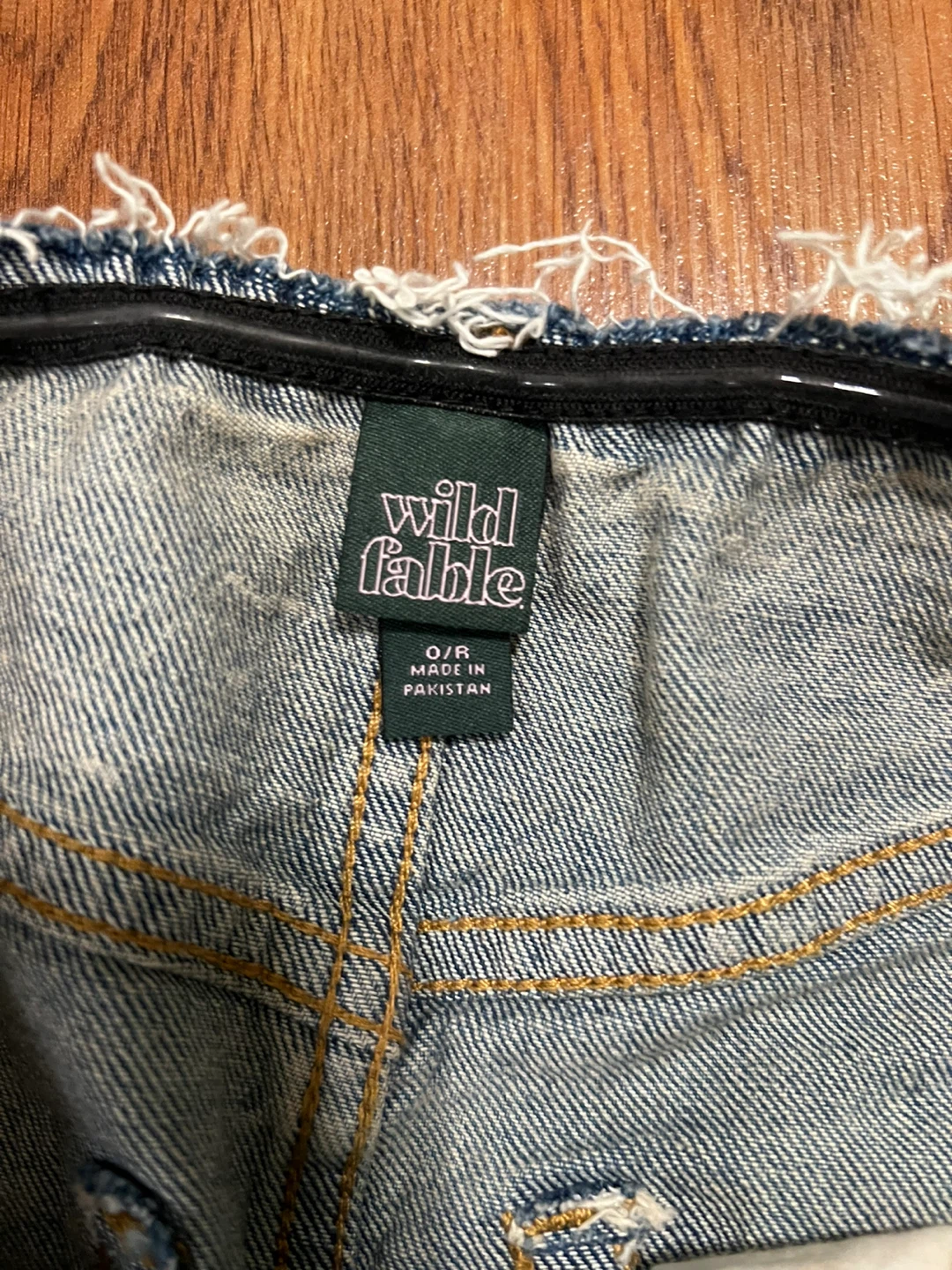 New w/Ttags Acid Wash Denim Maxi Skirt - photo 4