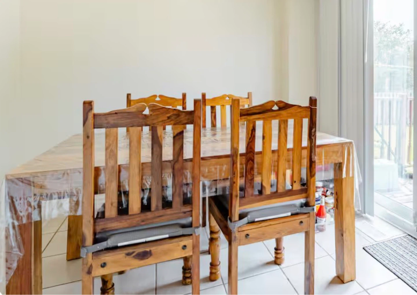 Pure Wooden Dining Table and Chairs Set - photo 2