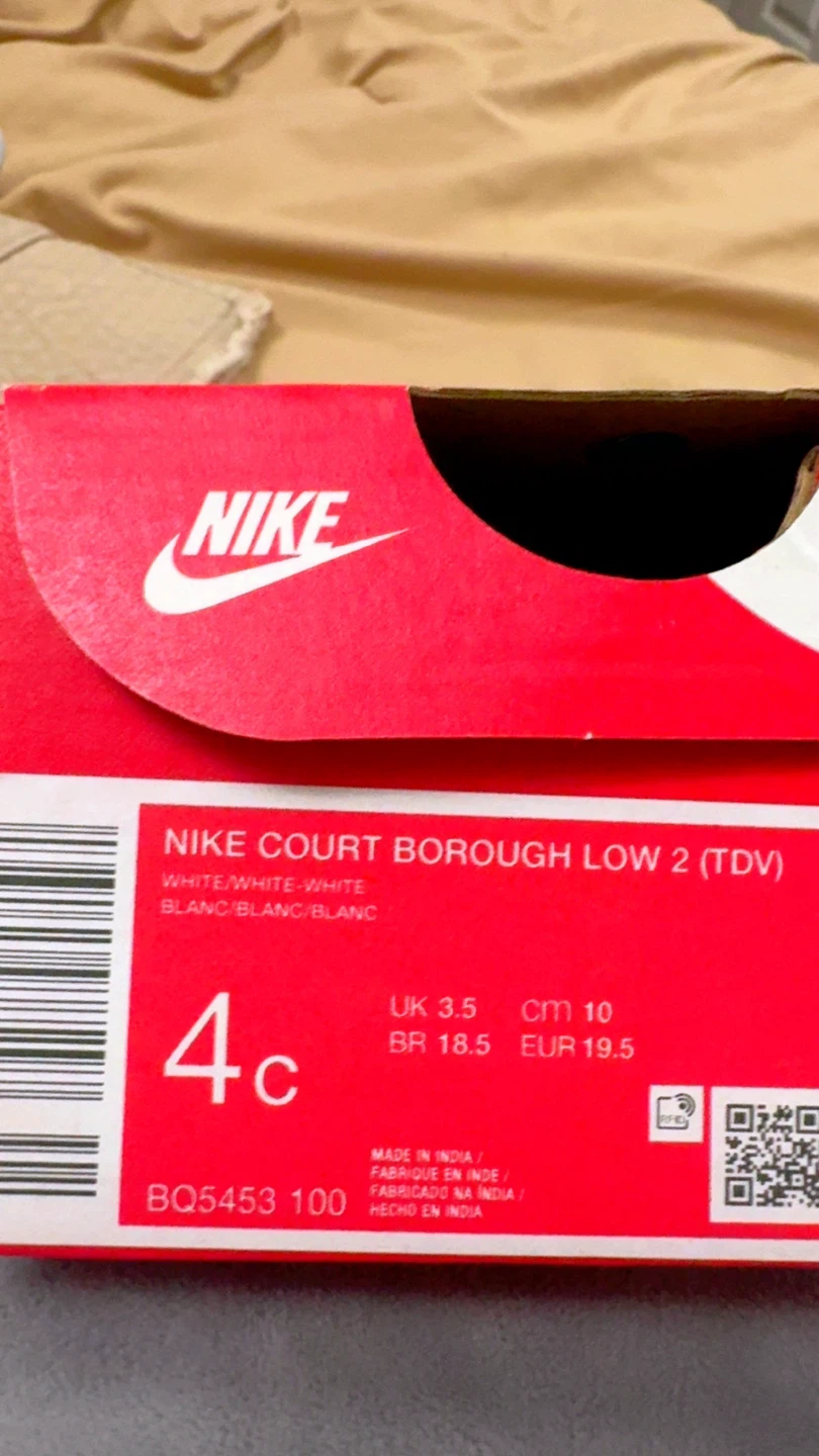 Nike Court Borough Low 2 (TDV) Baby/Toddler Shoes - photo 3