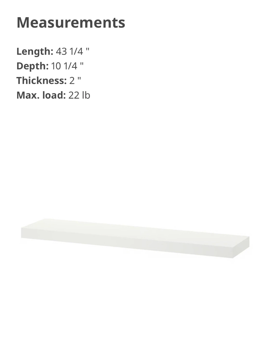 IKEA LACK Wall Shelves - photo 3