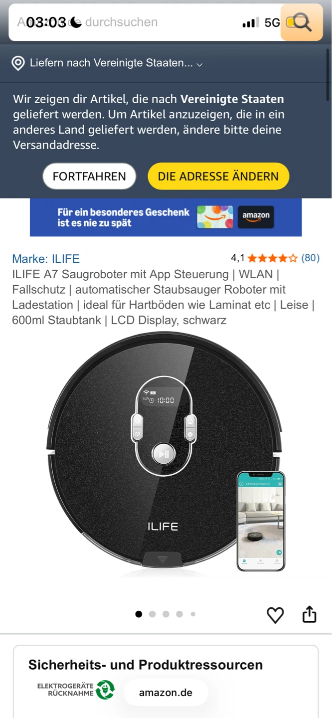 ILIFE A7 Robot Vacuum Cleaner - photo 2