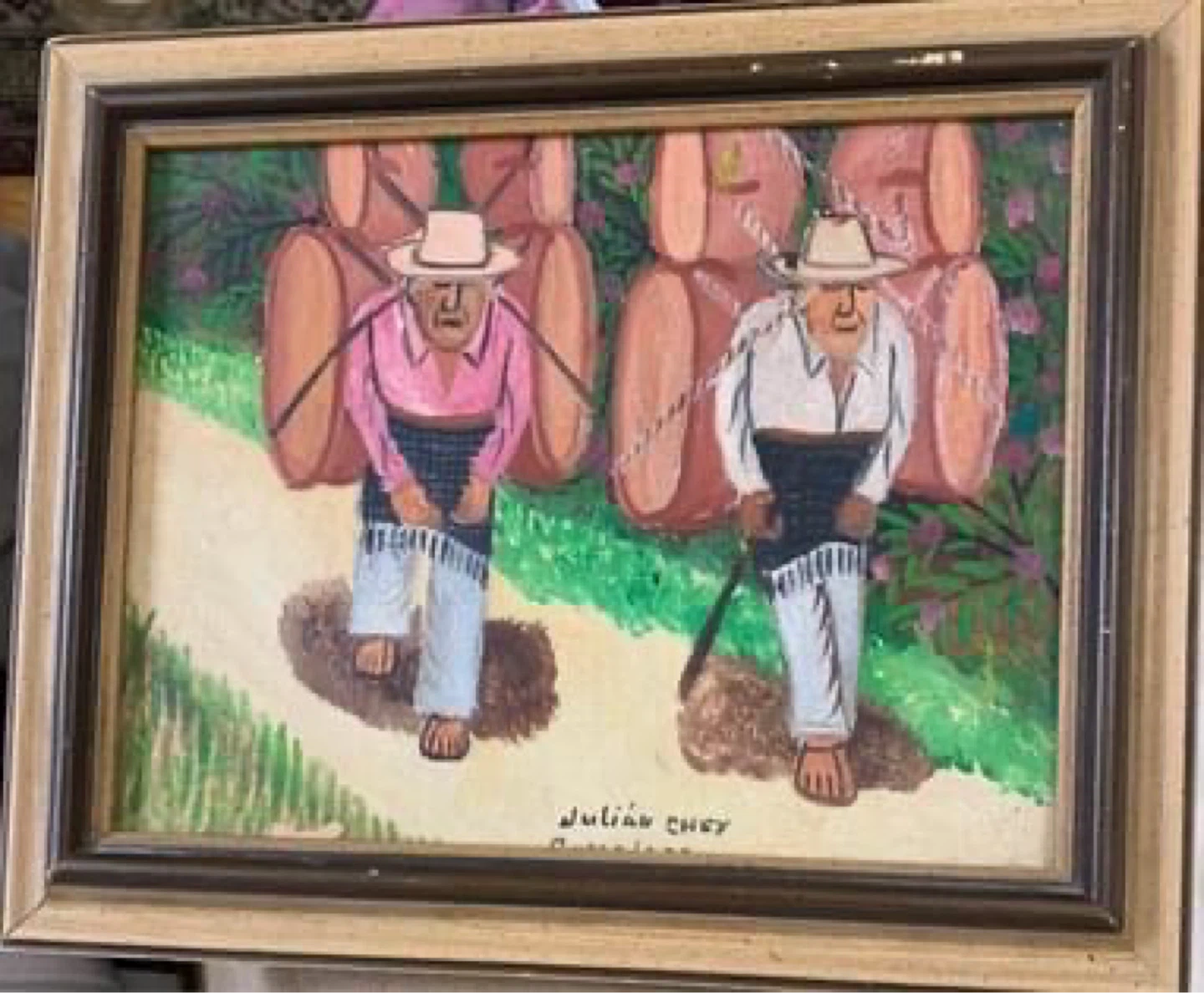 Original Painting by Julián Chéy small size