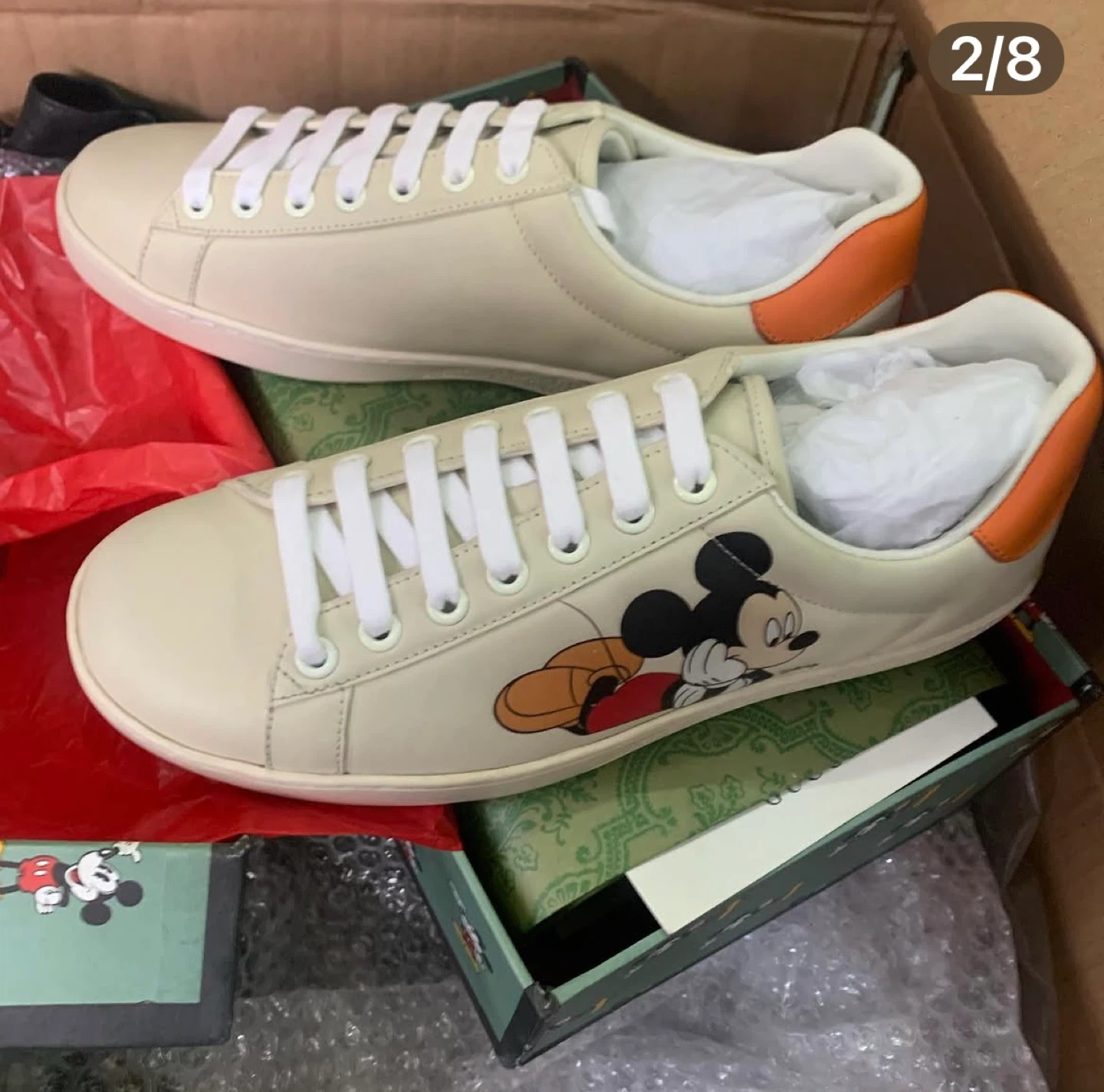 Gucci Mickey Mouse Sneakers