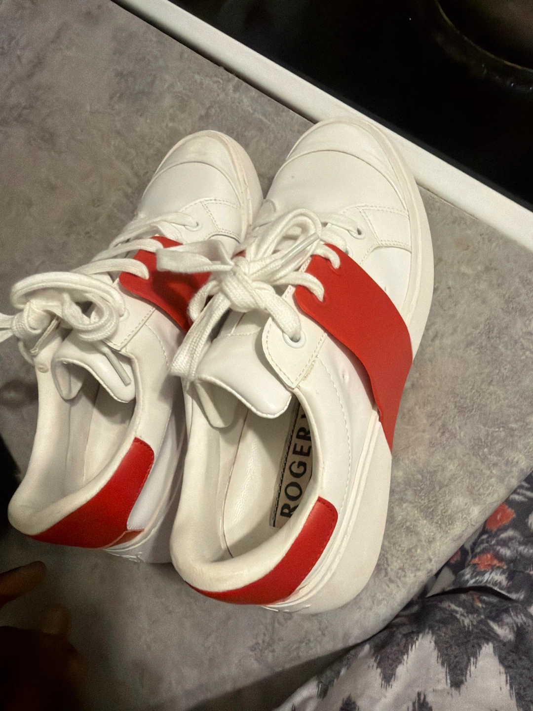 White & Red ROGER Vivier Sneakers - photo 2