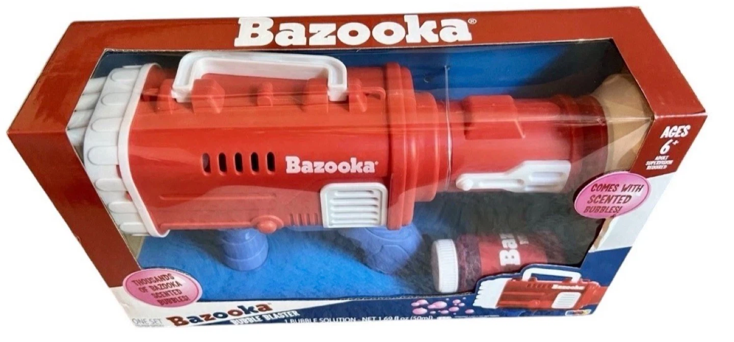 Bazooka Bubble Blaster Toy Set NIB Kids Outdoor Fun - photo 4
