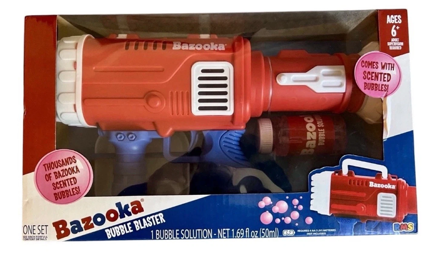 Bazooka Bubble Blaster Toy Set NIB Kids Outdoor Fun - photo 3
