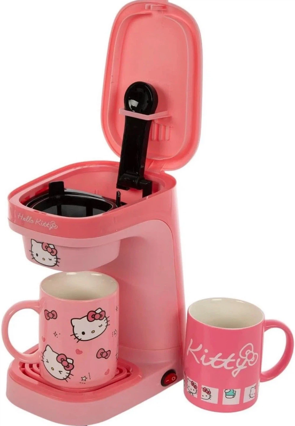 Hello Kitty Single Serve Coffee Maker With 2 Mugs - photo 3