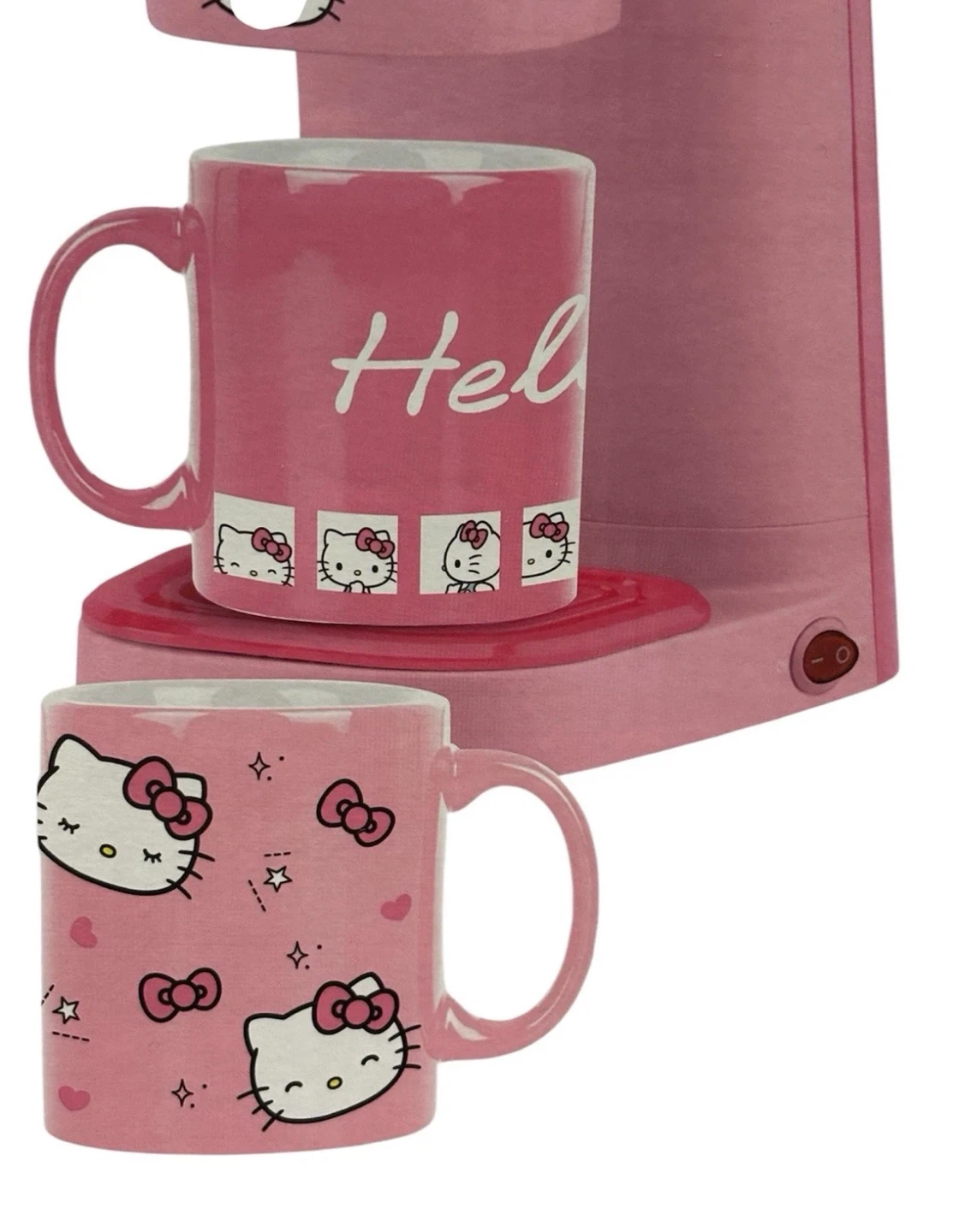 Hello Kitty Single Serve Coffee Maker With 2 Mugs - photo 4