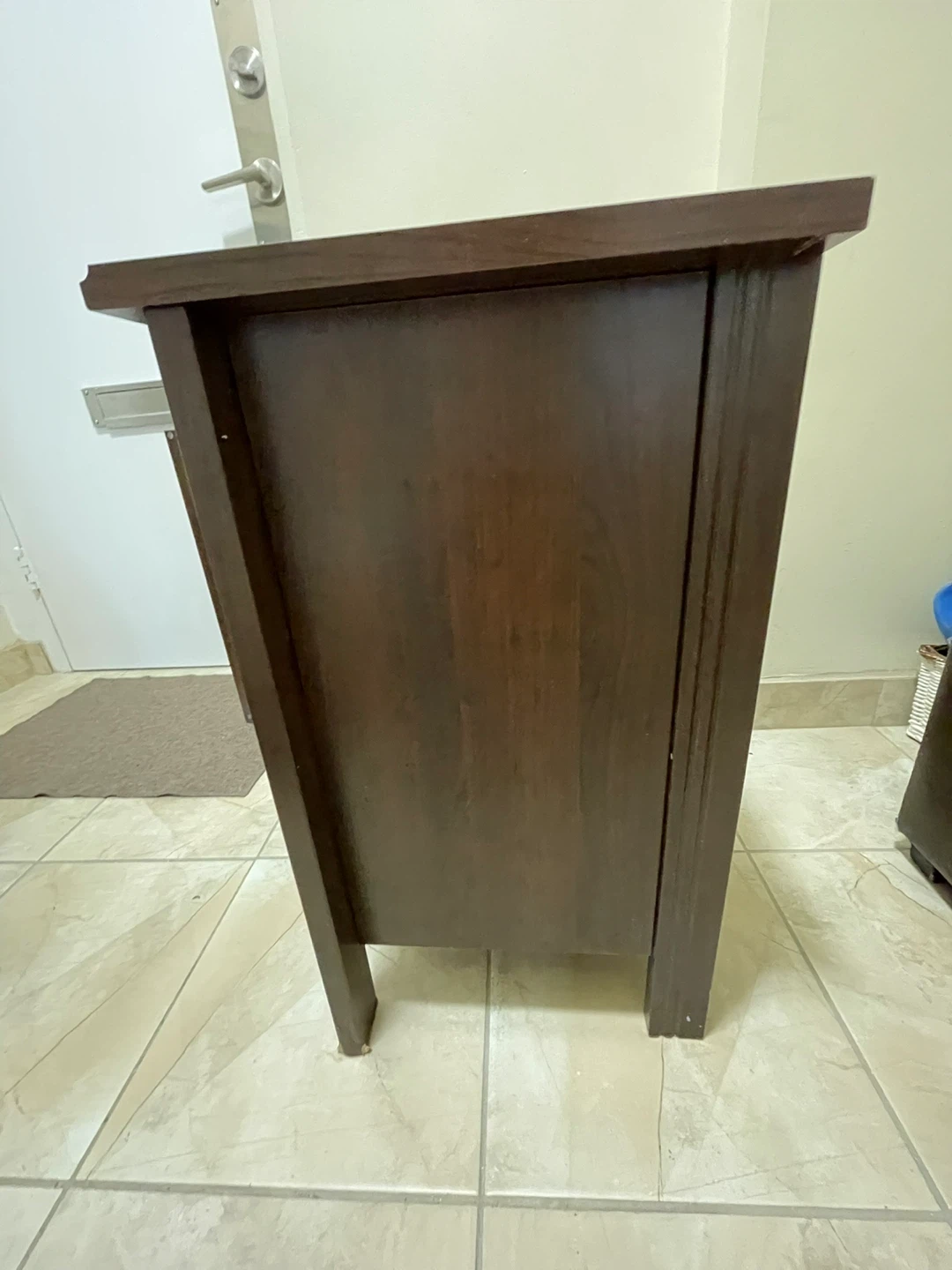 Dark Brown Wooden Cabinet - photo 2