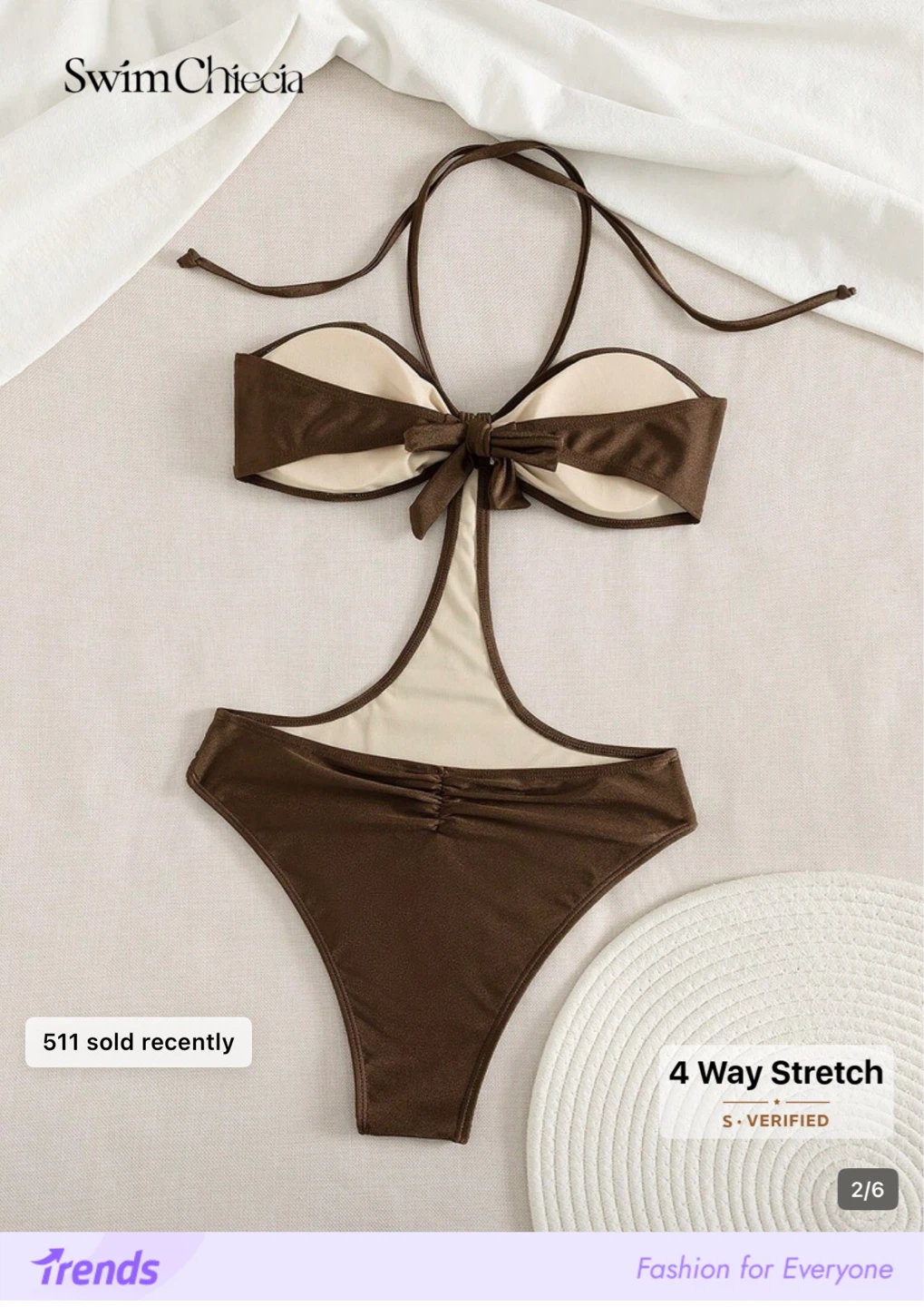 SwimChiecia Women's One-Piece Swimsuit - photo 3