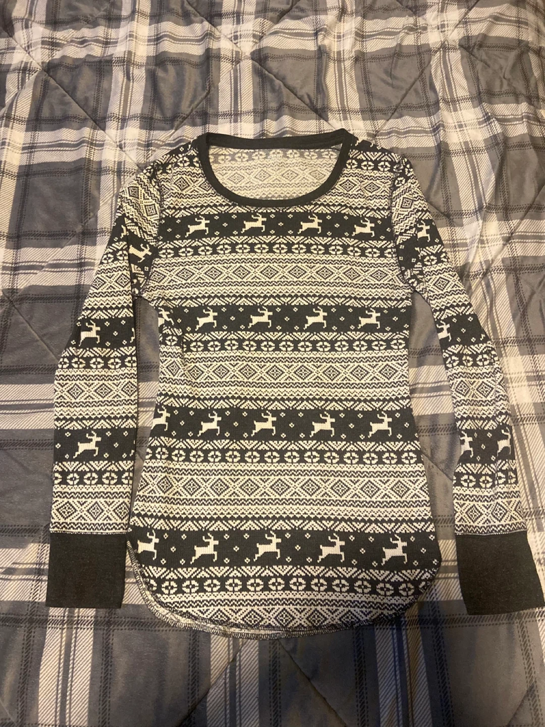 Girls Old Navy Pyjama Long Sleeve Shirt Size Medium
