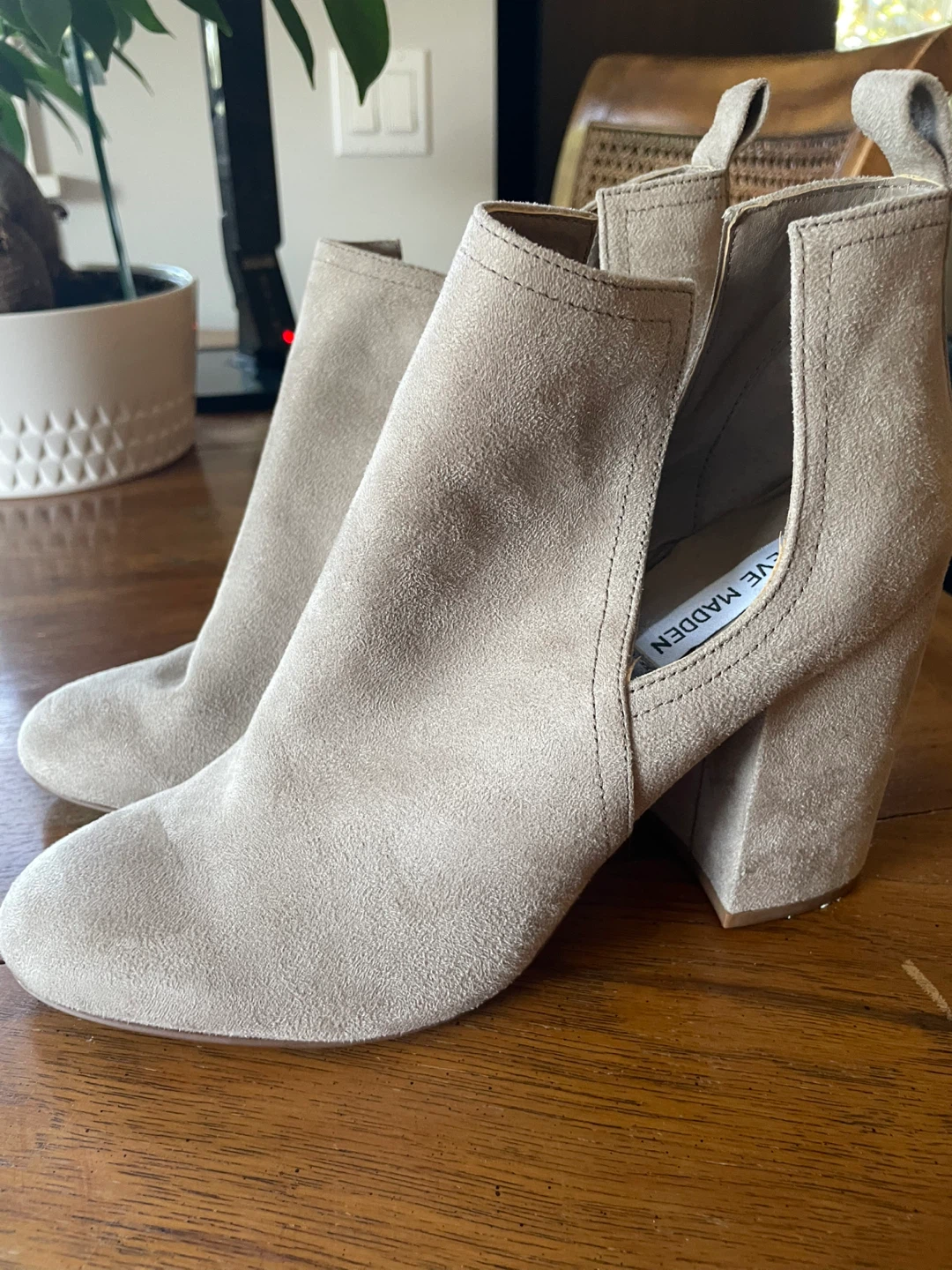 Steve Madden Suede Booties