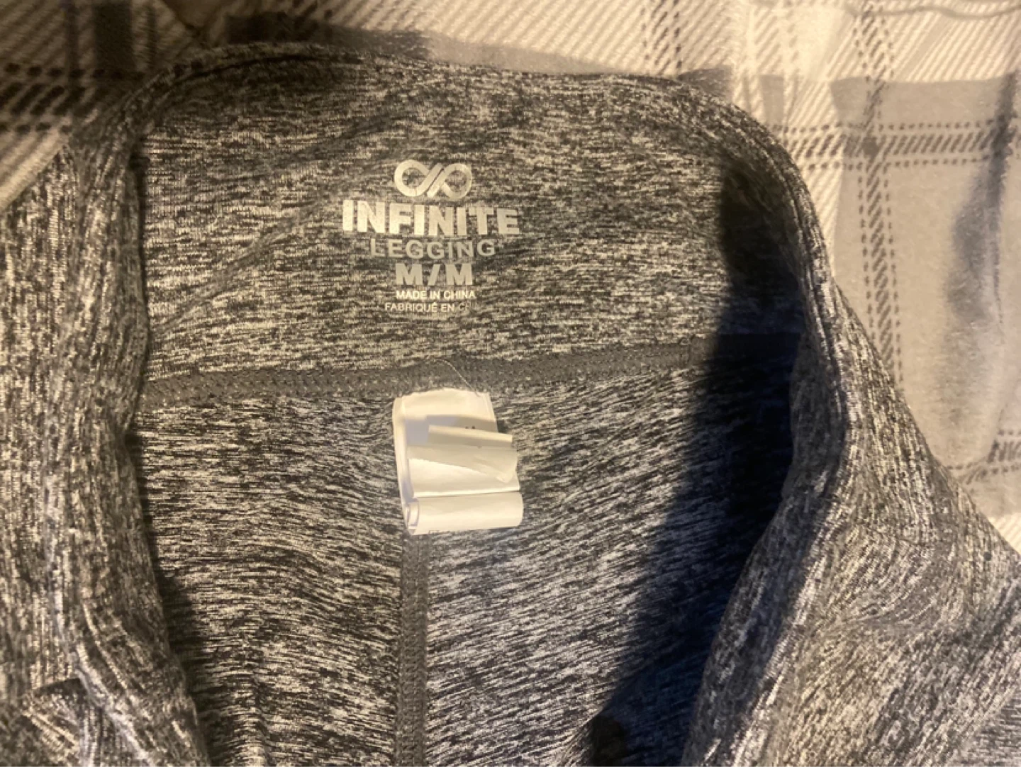 Girls Grey Leggings Size Medium - photo 2
