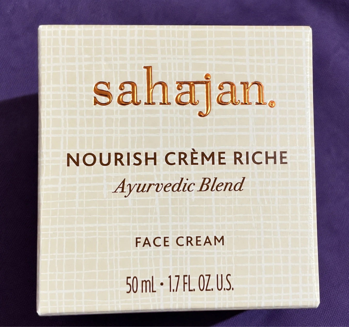 Sahajan Nourish Crème Riche Face Cream