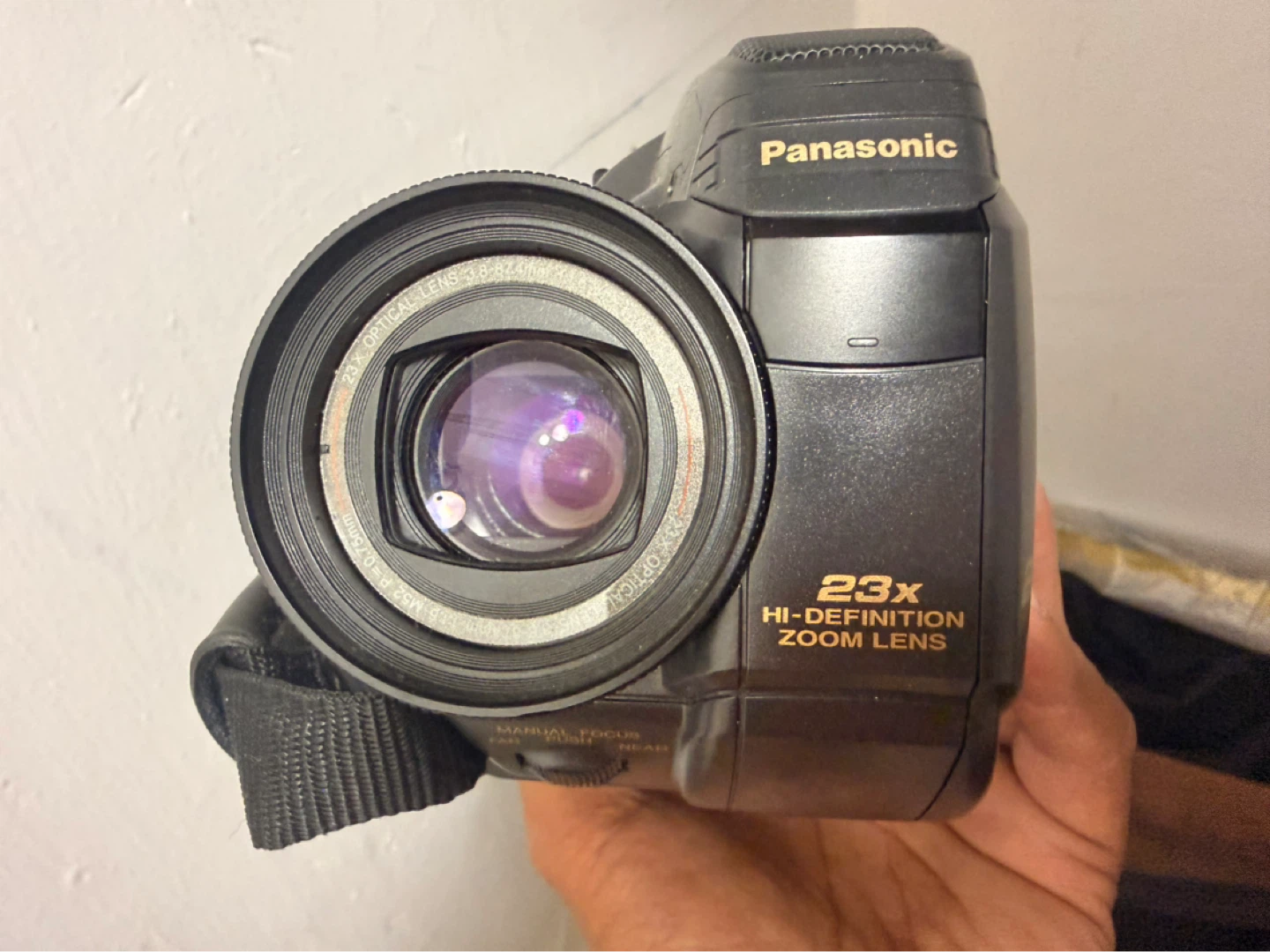 Panasonic 23x Hi-Definition Zoom Lens Camcorder with Case
