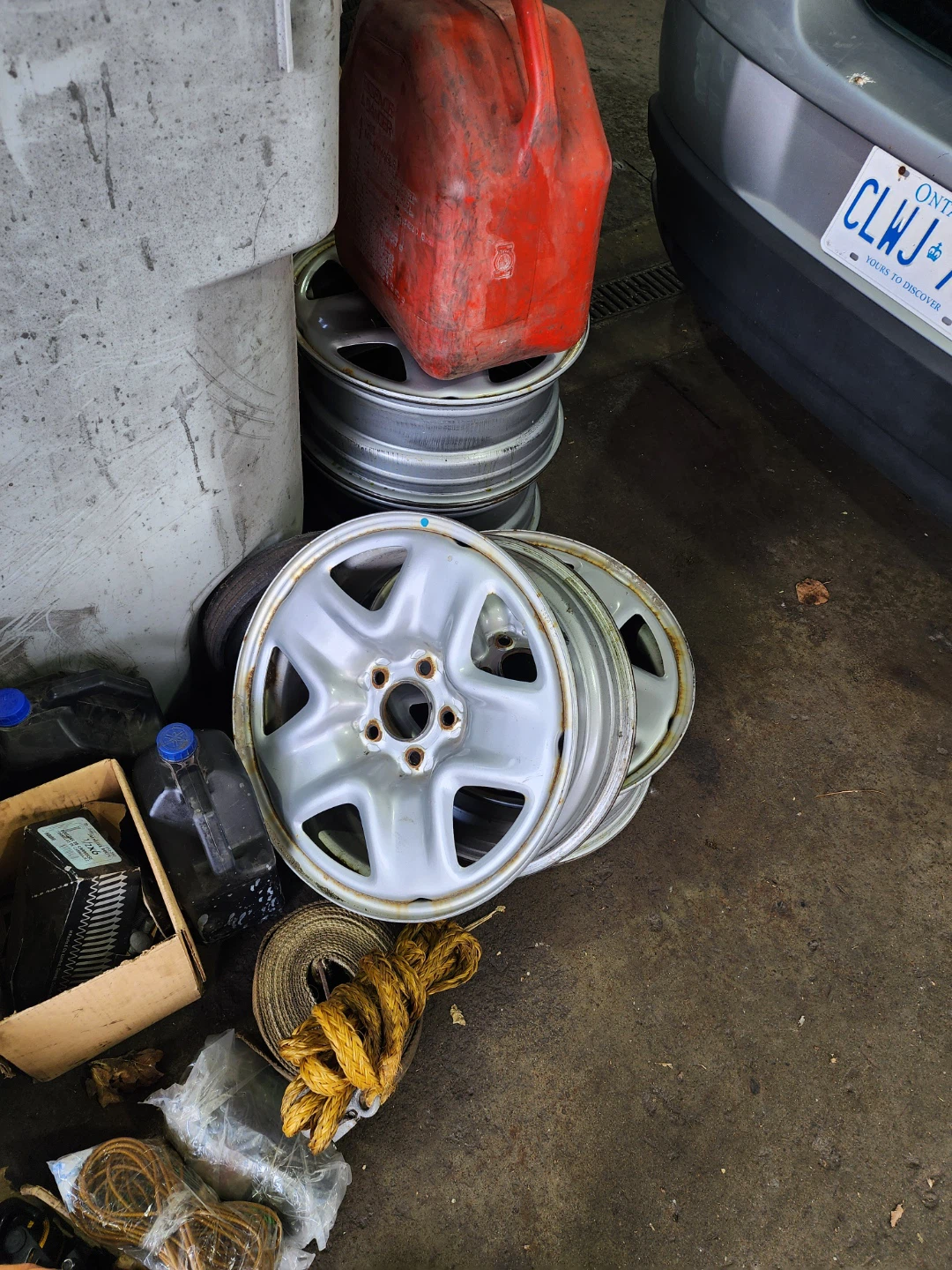 17” Steel Rims for 225x  65x 17 tires - photo 2