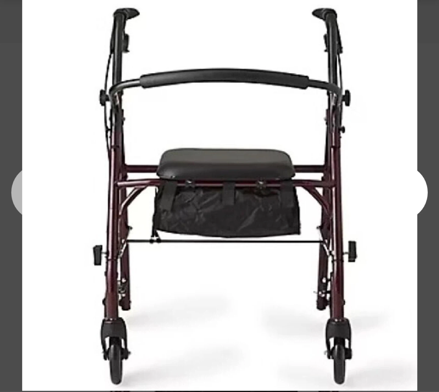 Medline Basic Steel Rollators