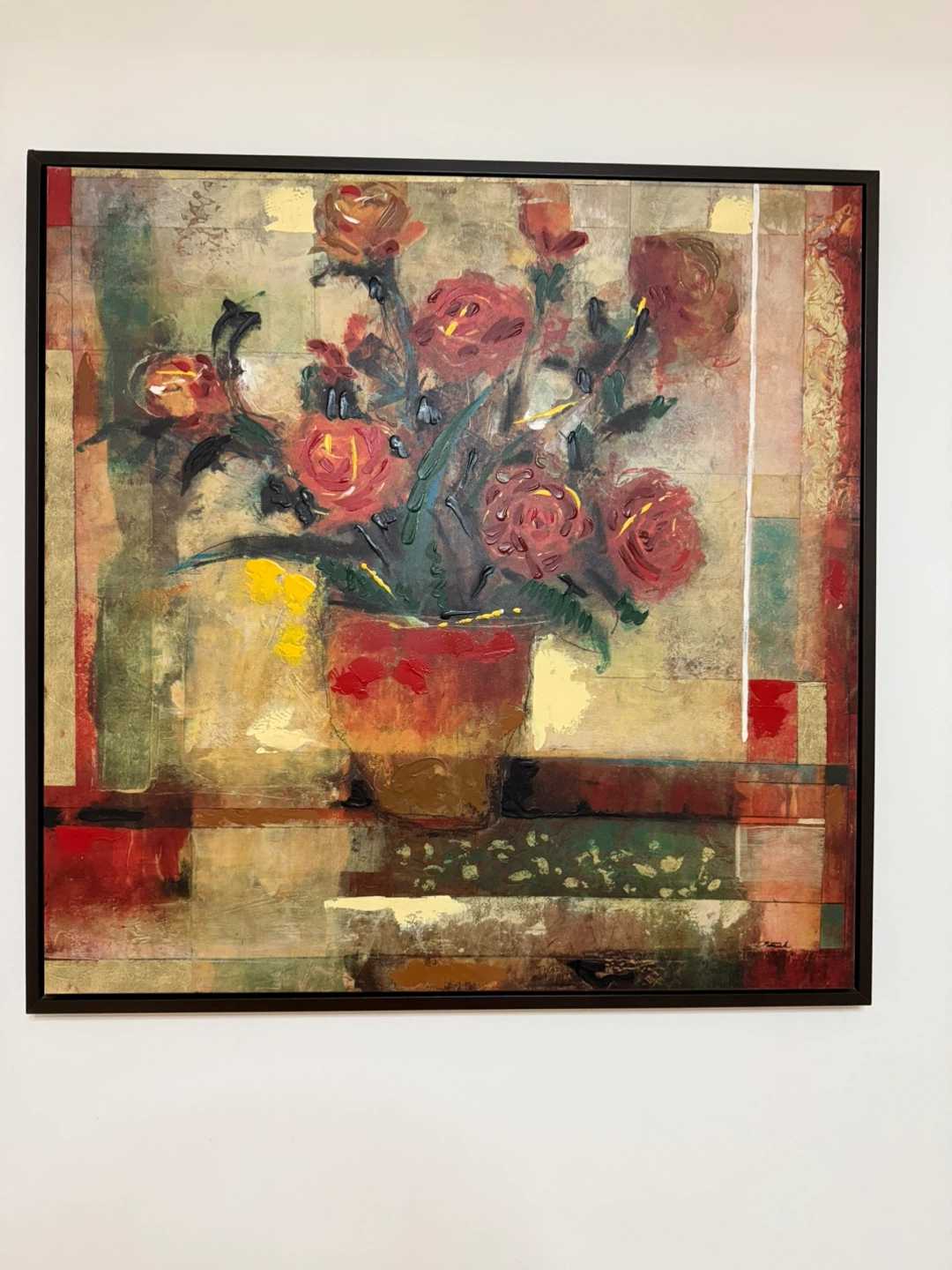 Framed Floral Still Life Wall Art - photo 2