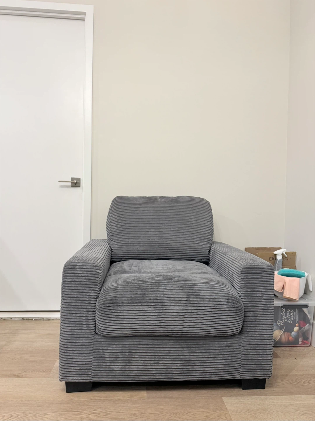 Aspen Charcoal Chair (Bob's Discount Furniture) - photo 2