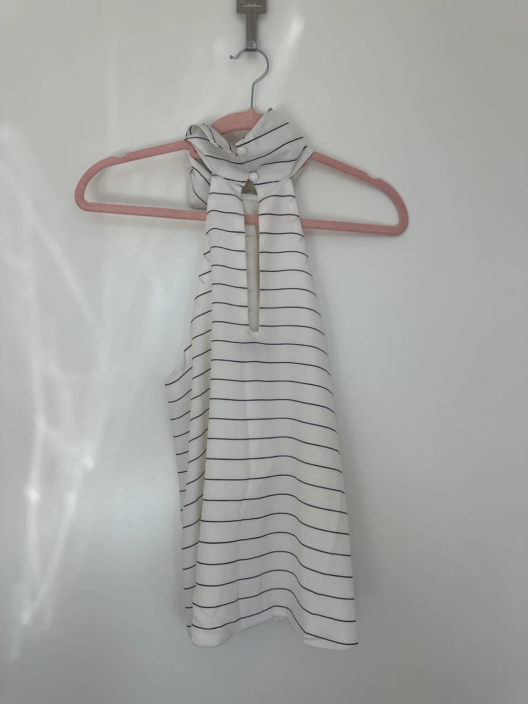 Gilbert striped halter top - photo 2
