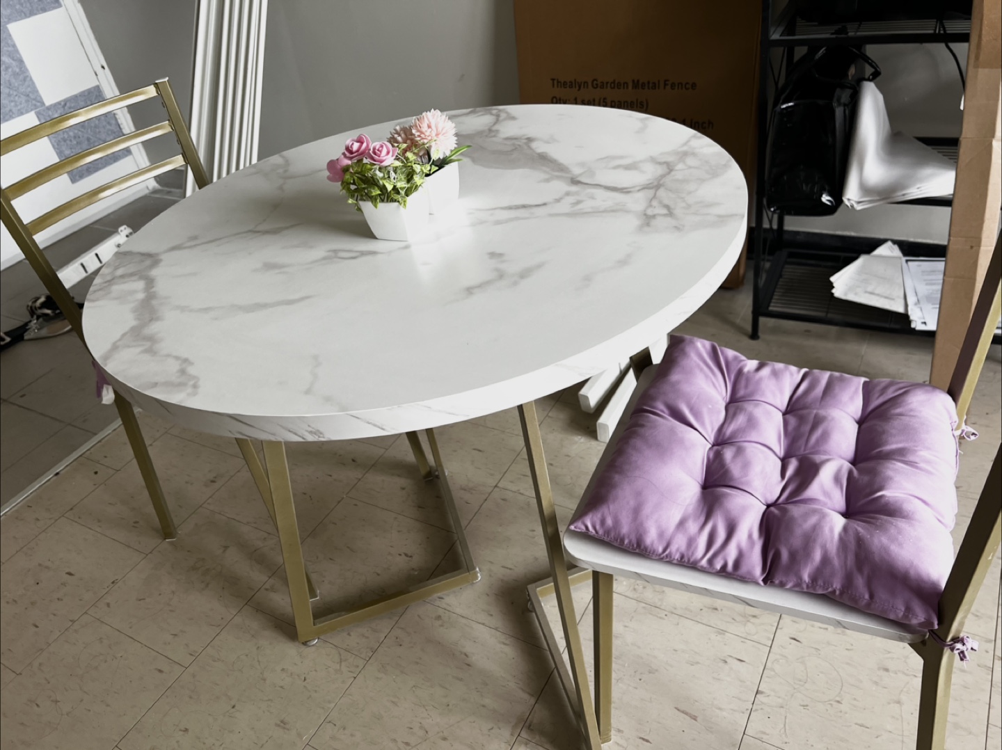 Modern dining table