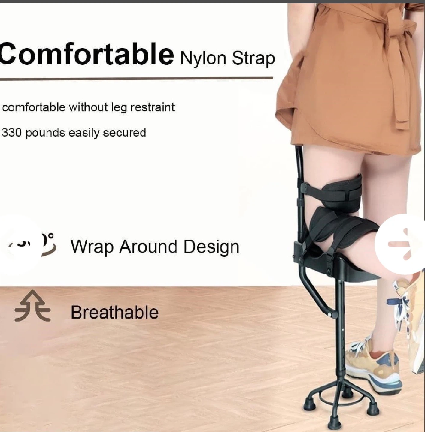 Adjustable Leg Support Cane - photo 4